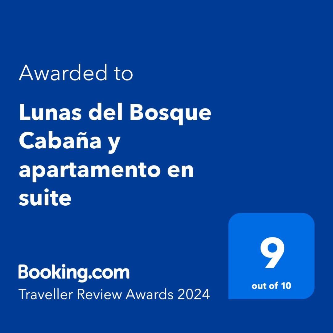 Lunas Del Bosque Cabana Y Apartamento En Suite 라 팔로마 외부 사진